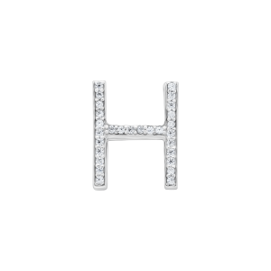 Charm Bạc Đồng hồ chữ H Đính đá PNJWatch XM00W060049