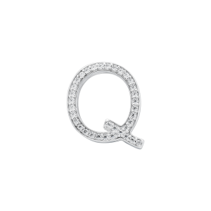 Charm Bạc Đồng hồ chữ Q Đính đá PNJWatch XM00W060055