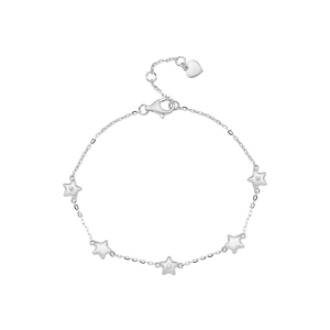 Lắc tay Vàng 10K Đính đá ECZ PNJ Sweeties XM00W000490