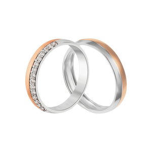 Cặp nhẫn cưới Vàng PNJ 00007-00015