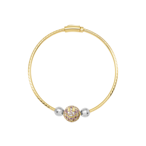 Vòng tay Vàng 10K Đính đá Synthetic PNJ ZTMXC000023