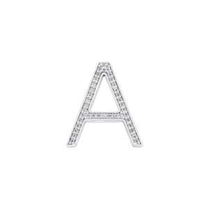 Charm Bạc Đồng hồ chữ A Đính đá PNJWatch XM00W060060
