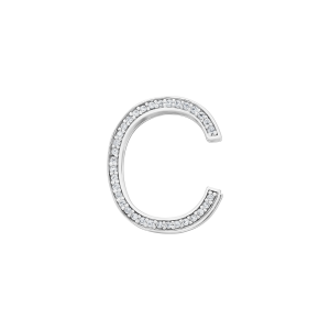 Charm Bạc Đồng hồ chữ C Đính đá PNJWatch XM00W060061