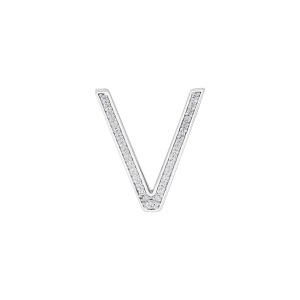 Charm Bạc Đồng hồ chữ V đính đá PNJWatch XM00W060076