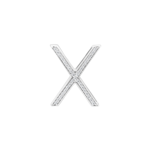 Charm Bạc Đồng hồ chữ X đính đá PNJWatch XM00W060078