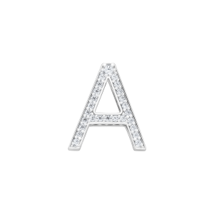 Charm Bạc Đồng hồ chữ A Đính đá PNJWatch XMXMW060490