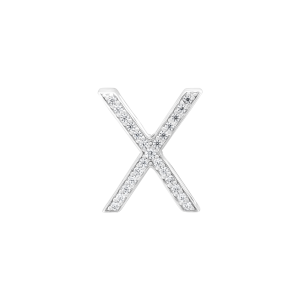 Charm Bạc Đồng hồ chữ X đính đá PNJWatch XMXMW060497