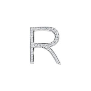 Charm Bạc Đồng hồ chữ R Đính đá PNJWatch XMXMW060504