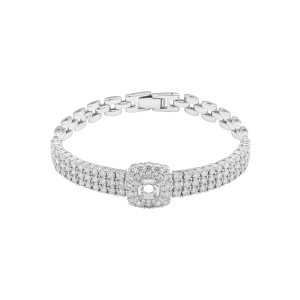 Vỏ Lắc tay Kim cương Vàng Trắng 18K PNJ 00DDW000087