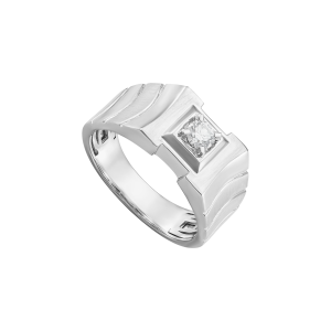 Nhẫn Kim cương Vàng Trắng 14K MANCODE by PNJ DD00W005882
