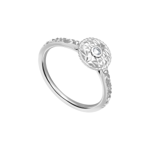 Nhẫn Kim cương Vàng Trắng 14K PNJ DD00W060470