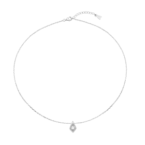 Dây cổ Bạc đính đá PNJSilver XMXMW060214