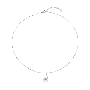 Dây cổ Bạc đính đá PNJSilver ZT00W060008