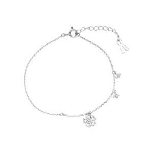 Lắc tay Bạc đính đá PNJSilver Minnie alone XMXMW060312