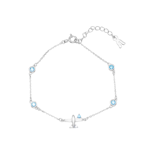 Lắc tay Bạc đính đá PNJSilver Minnie alone ZTXMW060010