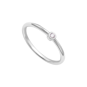 Nhẫn Bạc đính đá STYLE By PNJ ZTZTW060004