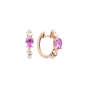 Bông tai Vàng 18K Đính đá Sapphire PNJ Peter Pan SPDDX060000