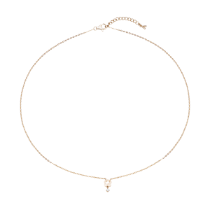 Dây cổ Vàng 10K Đính đá ECZ STYLE By PNJ XM00X000020