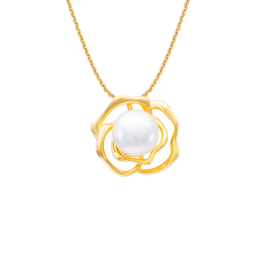 Mặt dây chuyền Vàng 18K Đính ngọc trai Akoya PNJ PA00Y060001