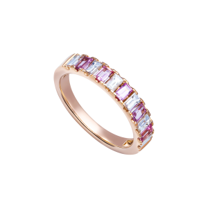 Nhẫn Vàng 18K Đính đá Sapphire PNJ Peter Pan SPDDX060004