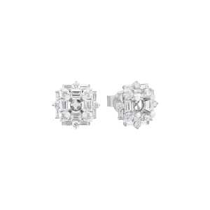 Vỏ Bông tai Kim cương Vàng Trắng 18K PNJ 00DDW061533