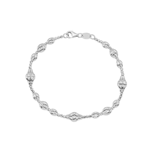 Lắc tay Vàng Trắng Ý 18K PNJ 0000W061060