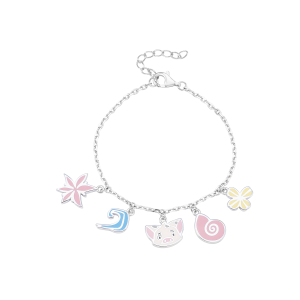 Lắc tay trẻ em Bạc Disney|PNJ 0000W060276