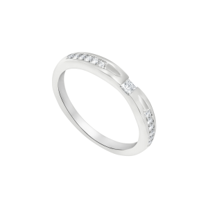 Nhẫn Kim cương Vàng Trắng 14K PNJ DDDDW014785