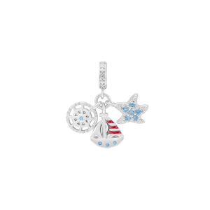 Hạt Charm Bạc đính đá PNJSilver ZTXMW060033
