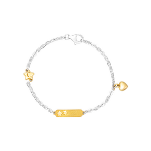 Lắc tay trẻ em Vàng 10K PNJ Sweeties 0000C000337