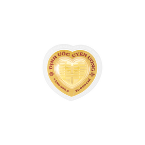 Vàng Mừng Cưới Uyên Ương Trường Cửu ~ 0.99 chỉ 24K PNJArt Định Ước Uyên Ương 0000Y001240