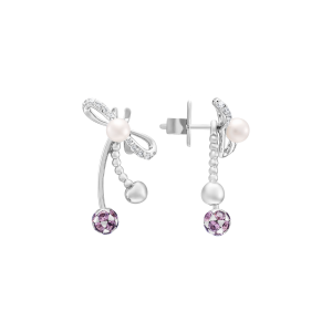 Bông tai Bạc đính đá STYLE By PNJ PFMXW000003
