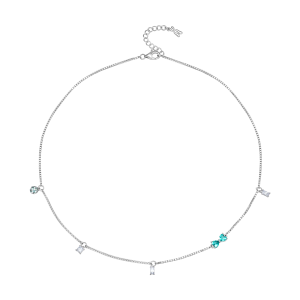 Dây cổ Bạc đính đá STYLE By PNJ ZTMXW000030