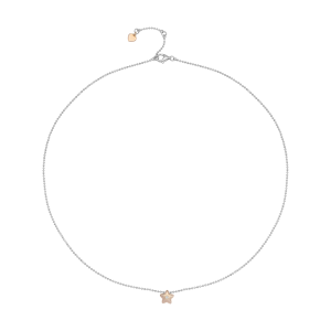 Dây cổ Vàng 10K Đính đá ECZ Sweeties XM00H000043