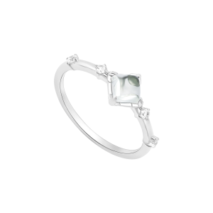 Nhẫn Bạc đính đá STYLE By PNJ QTXMW000003