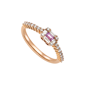 Nhẫn Vàng 18K Đính đá Sapphire PNJ Peter Pan SPDDX060006