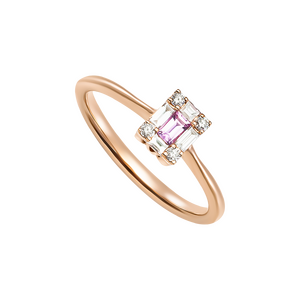 Nhẫn Vàng 18K Đính đá Sapphire PNJ Peter Pan SPDDX060008