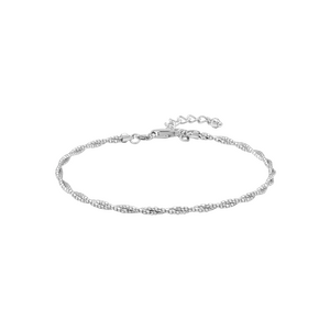 Vòng tay Vàng Trắng Ý 18K PNJ 0000W060445