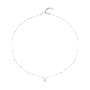 Dây cổ Bạc đính đá STYLE By PNJ QT00W000002