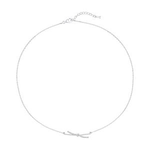 Dây cổ Bạc đính đá STYLE By PNJ XMXMW060189