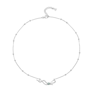 Dây cổ Bạc đính đá STYLE By PNJ BELLA FESTA ZTXMW000044