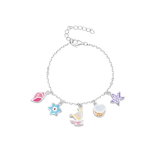 Lắc tay trẻ em Bạc Disney|PNJ 0000W060277