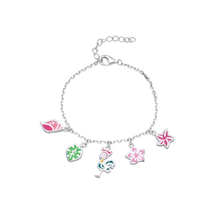 Lắc tay trẻ em Bạc Disney|PNJ 0000W060278