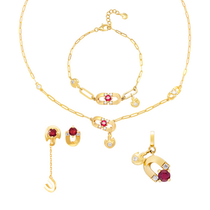 Bộ trang sức Vàng 10K PNJ Magnétique 00392-00212