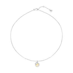 Dây cổ Vàng 10K Đính đá ECZ PNJ ❤️ HELLO KITTY XMXMC000084