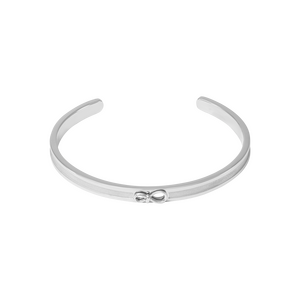 Vòng tay nam Vàng Trắng 10K PNJ Family Infinity 0000W000992