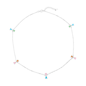 Dây cổ Bạc đính đá STYLE By PNJ 0000W060082