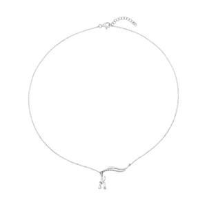 Dây cổ Bạc đính đá STYLE By PNJ DNA XMXMW000061