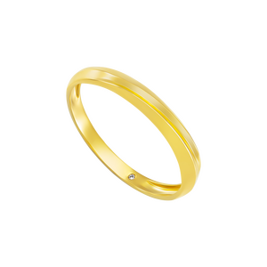 Nhẫn cưới Nam Kim cương Vàng 14K PNJ DD00Y006244