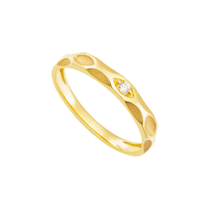 Nhẫn cưới nam Vàng 14K Đính đá ECZ PNJ XM00Y005979